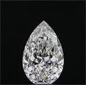 Natural Diamond 2.98 Carats, Pear with  Cut, F Color, FL Clarity and Certified by GIA