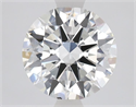 Lab Grown Diamond 1.56 Carats, Round with Excellent Cut, F Color, VS2 Clarity and Certified by IGI