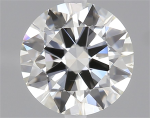Picture of Natural Diamond 1.00 Carats, Round with Excellent Cut, I Color, SI1 Clarity and Certified by GIA