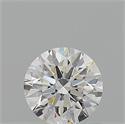 Natural Diamond 0.70 Carats, Round with Excellent Cut, E Color, SI1 Clarity and Certified by GIA