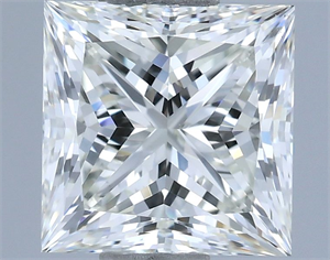 Foto Diamante Natural 1.07 quilates, Princesa , Color H, claridad VVS2 y certificado IGI de