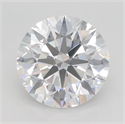 Lab Grown Diamond 4.09 Carats, Round with Excellent Cut, D Color, VVS1 Clarity and Certified by GIA
