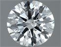 Diamante Natural 0.71 quilates, Redondo , Color G, claridad SI1 y certificado GIA