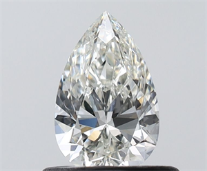 Foto Diamante Natural 0.52 quilates, De pera , Color H, claridad VVS1 y certificado IGI de
