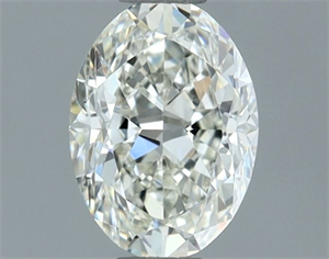 Foto Diamante Natural 0.70 quilates, Ovalado , Color H, claridad IF y certificado IGI de