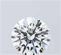 Del inventario de diamantes de laboratorio, 1.04 quilates, Redondo , Color D, claridad VVS2 y certificado IGI