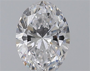 Picture of Natural Diamond 0.50 Carats, Oval with  Cut, D Color, SI1 Clarity and Certified by GIA