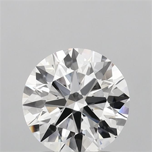 Picture of Lab Grown Diamond 1.54 Carats, Round with Ideal Cut, D Color, VS1 Clarity and Certified by IGI