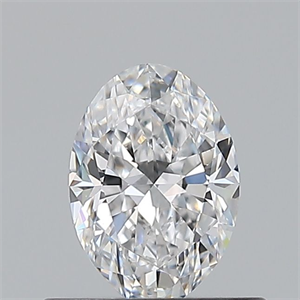 Picture of Natural Diamond 0.50 Carats, Oval with  Cut, D Color, VS1 Clarity and Certified by GIA