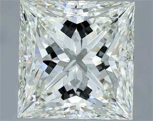 Foto Diamante Natural 3.51 quilates, Princesa , Color I, claridad VVS2 y certificado IGI de