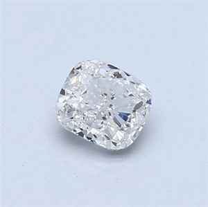 Foto Diamante Natural 0.51 quilates, Del cojín , Color F, claridad I1 y certificado GIA de