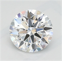 Del inventario de diamantes de laboratorio, 0.95 quilates, Redondo , Color D, claridad IF y certificado IGI