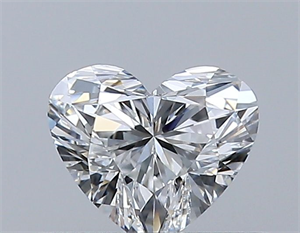 Picture of Natural Diamond 0.35 Carats, Heart with  Cut, G Color, VVS2 Clarity and Certified by GIA