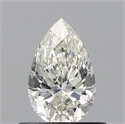 Diamante Natural 0.50 quilates, De pera , Color J, claridad VS2 y certificado GIA