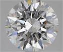 Natural Diamond 1.50 Carats, Round with Excellent Cut, E Color, VS2 Clarity and Certified by GIA