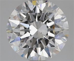 Picture of Natural Diamond 1.50 Carats, Round with Excellent Cut, E Color, VS2 Clarity and Certified by GIA