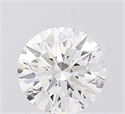 Del inventario de diamantes de laboratorio, 2.03 quilates, Redondo , Color D, claridad VVS2 y certificado IGI