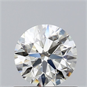 Diamante Natural 0.70 quilates, Redondo , Color J, claridad SI1 y certificado GIA