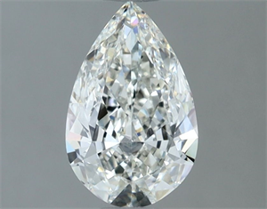 Picture of Natural Diamond 0.99 Carats, Pear with  Cut, H Color, VS1 Clarity and Certified by GIA