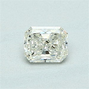 Picture of Natural Diamond 0.51 Carats, Radiant with  Cut, K Color, VS2 Clarity and Certified by GIA
