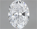 Diamante Natural 0.50 quilates, Ovalado , Color D, claridad VS1 y certificado GIA