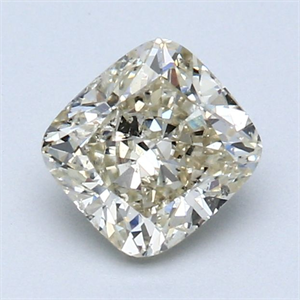 Picture of Natural Diamond 1.21 Carats, Cushion with  Cut, N Color, I1 Clarity and Certified by GIA