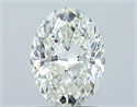 Natural Diamond 1.51 Carats, Oval with  Cut, H Color, VS1 Clarity and Certified by GIA