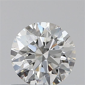 Foto Diamante Natural 0.52 quilates, Redondo , Color H, claridad VS1 y certificado GIA de