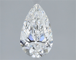 Picture of Natural Diamond 1.30 Carats, Pear with  Cut, D Color, VVS2 Clarity and Certified by GIA