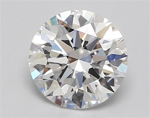 Picture of Lab Grown Diamond 2.02 Carats, Round with Ideal Cut, D Color, VVS1 Clarity and Certified by IGI