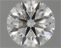 Diamante Natural 0.64 quilates, Redondo , Color J, claridad VVS2 y certificado GIA