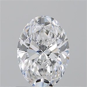 Picture of Natural Diamond 1.01 Carats, Oval with  Cut, D Color, VVS2 Clarity and Certified by GIA