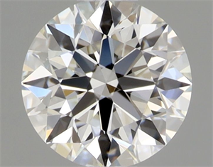 Foto Diamante Natural 0.44 quilates, Redondo , Color H, claridad VVS2 y certificado GIA de