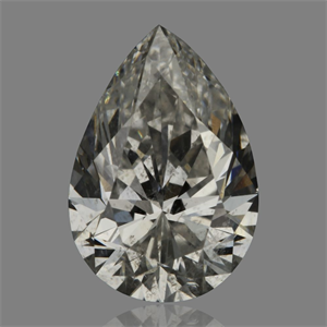 Picture of Natural Diamond 1.01 Carats, Pear with  Cut, F Color, I1 Clarity and Certified by GIA