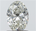 Diamante Natural 0.91 quilates, Ovalado , Color I, claridad VS2 y certificado IGI