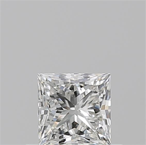 Foto Diamante Natural 0.50 quilates, Princesa , Color G, claridad VVS2 y certificado GIA de