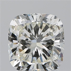 Foto Diamante Natural 2.01 quilates, Del cojín , Color K, claridad VS2 y certificado GIA de