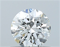 Diamante Natural 0.53 quilates, Redondo , Color G, claridad VVS2 y certificado GIA