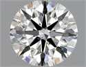 Diamante Natural 0.86 quilates, Redondo , Color H, claridad SI1 y certificado GIA