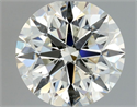 Diamante Natural 0.63 quilates, Redondo , Color K, claridad SI2 y certificado GIA
