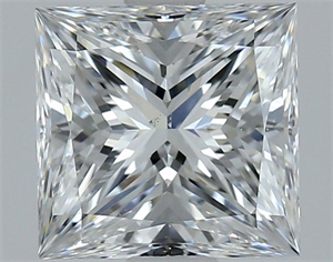 Foto Diamante Natural 2.01 quilates, Princesa , Color E, claridad VS2 y certificado GIA de