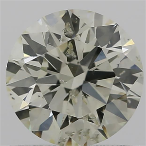 Foto Diamante Natural 0.71 quilates, Redondo , Color M, claridad SI2 y certificado IGI de