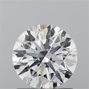 Picture of Lab Grown Diamond 1.09 Carats, Round with Ideal Cut, F Color, VVS2 Clarity and Certified by IGI
