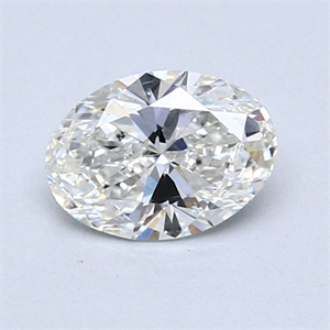 Picture of Natural Diamond 0.80 Carats, Oval with  Cut, G Color, VS2 Clarity and Certified by GIA
