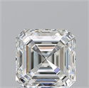 Natural Diamond 1.05 Carats, Asscher with  Cut, I Color, VVS2 Clarity and Certified by GIA