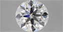 Natural Diamond 3.00 Carats, Round with Excellent Cut, E Color, SI1 Clarity and Certified by GIA