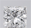 Diamante Natural 1.80 quilates, Princesa , Color H, claridad VS2 y certificado GIA