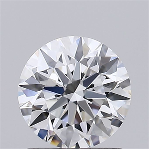 Picture of Lab Grown Diamond 1.05 Carats, Round with Excellent Cut, D Color, VVS2 Clarity and Certified by IGI