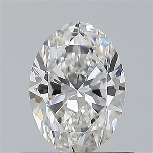 Picture of Natural Diamond 0.60 Carats, Oval with  Cut, F Color, VS2 Clarity and Certified by GIA