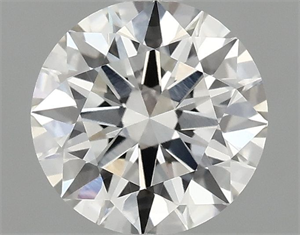 Picture of Lab Grown Diamond 1.07 Carats, Round with Ideal Cut, F Color, VVS2 Clarity and Certified by IGI